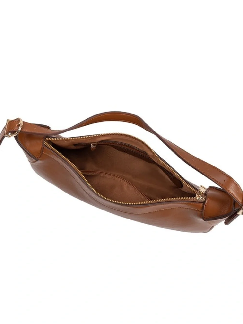 Nicolette Saddle Recycled Vegan Shoulder Bag from Melie Bianco - Picture 6 of 8